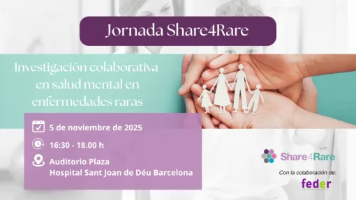 Jornada Share4Rare: salud mental en enfermedades raras